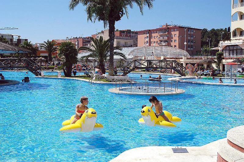 Evenia Olympic Garden Hotel Lloret de Mar Bagian luar foto