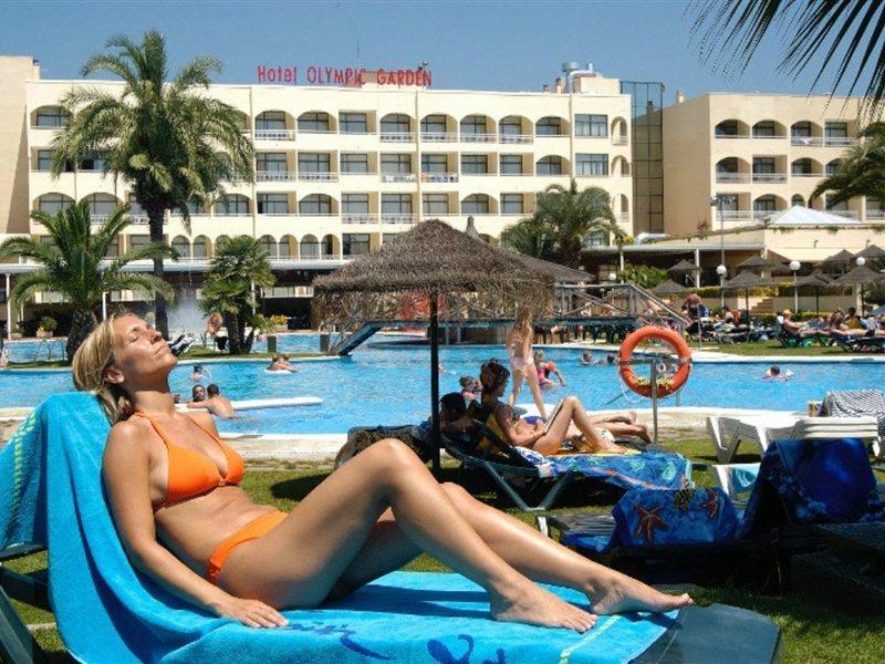 Evenia Olympic Garden Hotel Lloret de Mar Bagian luar foto