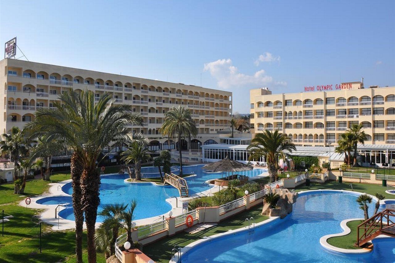 Evenia Olympic Garden Hotel Lloret de Mar Bagian luar foto
