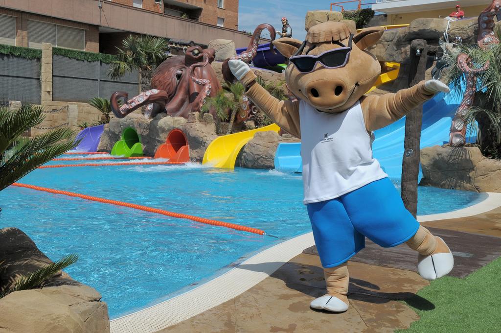 Evenia Olympic Garden Hotel Lloret de Mar Bagian luar foto