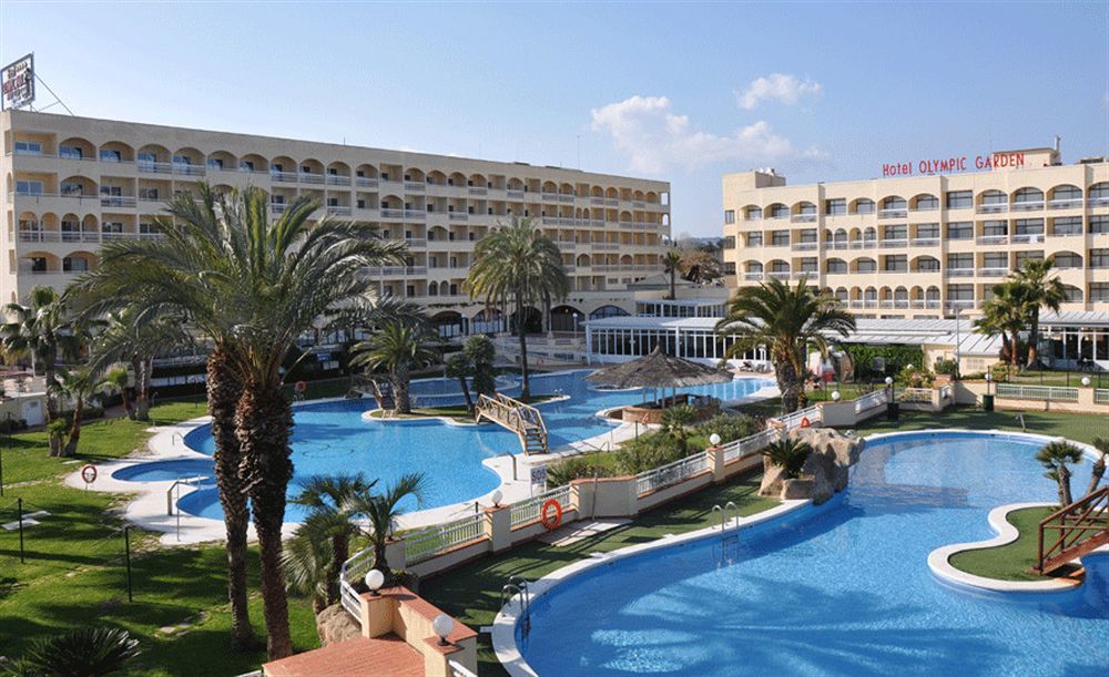 Evenia Olympic Garden Hotel Lloret de Mar Bagian luar foto