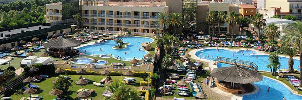 Evenia Olympic Garden Hotel Lloret de Mar Bagian luar foto